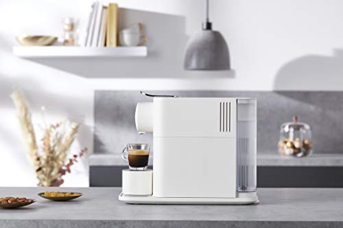Nespresso Lattissima One Coffee And Espresso Maker By De'Longhi, 1000 Milliliters, Porcelain White