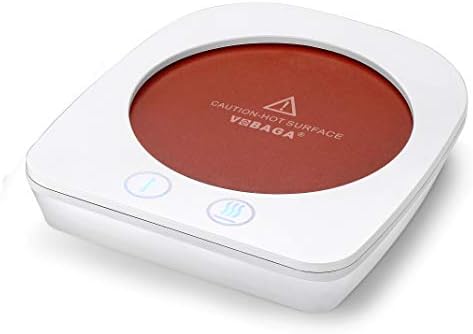  Coffee Mug Warmer&Cup Warmer For Office Desk Use, Electric Beverage Warmer With Three Temperature Settings, Coffee Warmer Plate For Cocoa Tea Water Milk With Auto Shut Off After 4 Hours