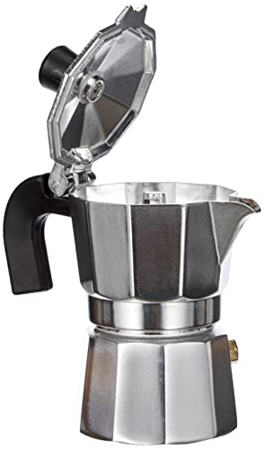  M620001 Monix Vitro Express 1 Cup Coffee Maker, Silver