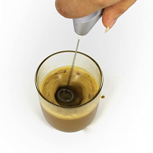  Coffee And Milk Frother, Handheld Electric Foam Whisk For Lattes And Coffee Drink Mixer