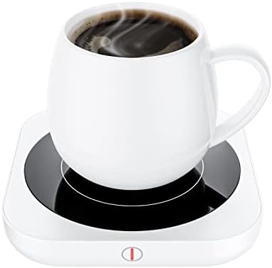  Coffee Mug Warmer Smart Cup Warmer With 3 Temperature Settings Electric Beverage Warmer Plate Auto Shut Off, Coffee, Tea And Milk Warmer For Office Home Desk Use (Cup Not Included)