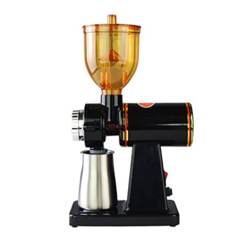  Electric Coffee Grinder 180W Coffee Espresso Bean Grinder Automatic Burr Grinder Coffee Mill Adjustable 8 Gear Commercial Home Milling Grinding Machine Professional Miller