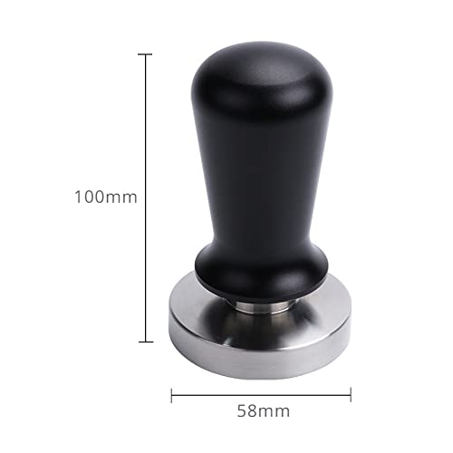  NHUNI 51/53/58mm Calibrated Pressure Tamper For Coffee And Espresso - 304 Stainless Steel With Spring (Size : 53mm)
