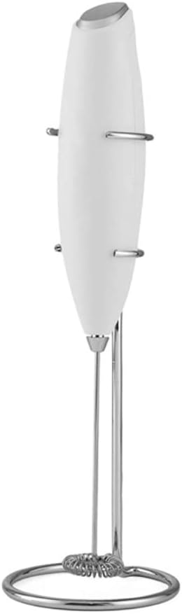 GENERIC Milk Frother Handheld Foam Maker For Lattes – Whisk Drink Mixer For Coffee, Electric Mini Foamer For Cappuccino, Frappe, Matcha, Hot Chocolate & More ( Grey)