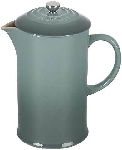 Le Creuset Stoneware French Press, 34 Oz., Deep Teal