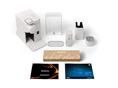 Nespresso Lattissima One Coffee And Espresso Maker By De'Longhi, 1000 Milliliters, Porcelain White