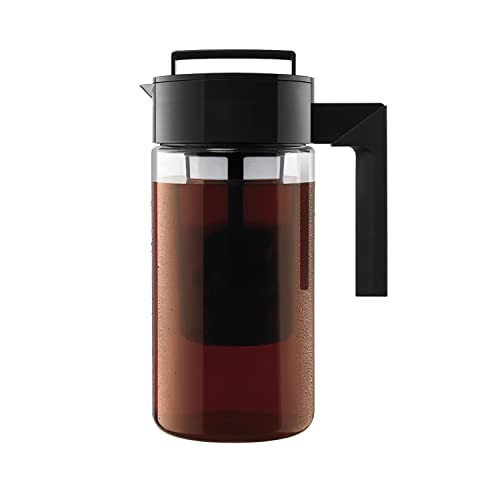  Patented Deluxe Cold Brew Coffee Maker, 1 Quart, Black