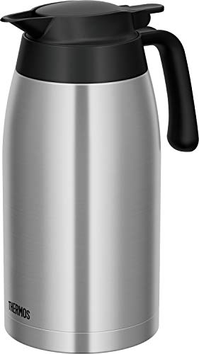 Thermos Hermos Stainless Pot TTB-2000 SBK 2L Stainless Steel Black