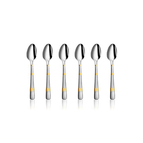  Tainless Steel Lush Coffee Spoon,6 Pieces