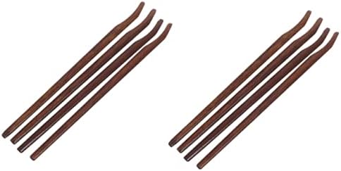  8 Pcs Coffee Stirring Spoon Wooden Wood Stirring Rod