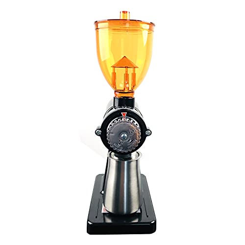  Electric Coffee Grinder 180W Coffee Espresso Bean Grinder Automatic Burr Grinder Coffee Mill Adjustable 8 Gear Commercial Home Milling Grinding Machine Professional Miller