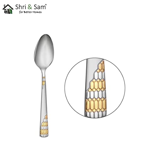  Tainless Steel Lavish Coffee Spoon,6 Pieces
