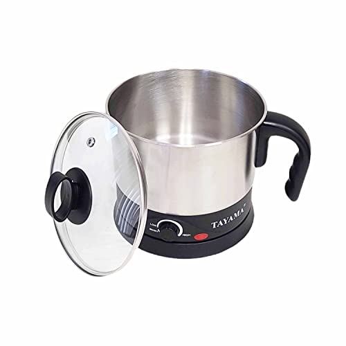  Ayama Noodle Cooker & Water Kettle 1 Liter (4-Cup), Stainless Steel (EPC-01R)