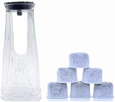  OLDTONE Replacement Filter Holder For KEURIG 2.0 K200, K250 And K-Compact Coffee Makers Includes 6 Pack Of Carbon Water Filters And Filter Stick