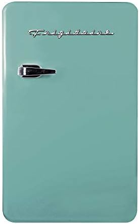 FRIGIDAIRE EFR372-PINK 3.2 Cu Ft Pink Retro Compact Rounded Corner Premium Mini Fridge & Keurig K-Mini Coffee Maker, Single Serve K-Cup Pod Coffee Brewer, 6 To 12 Oz. Brew Sizes, Dusty Rose