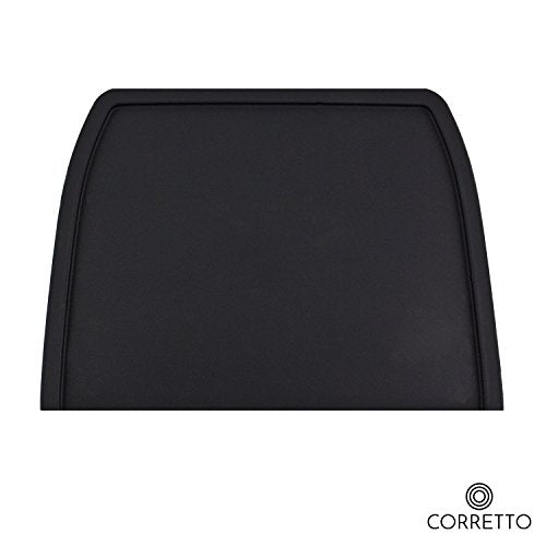 Corretto Espresso Tamping Mat - Luxury High-Grip And Food-Safe Black Silicone Corner Tamper And Packing Mat To Protect Your Worktop