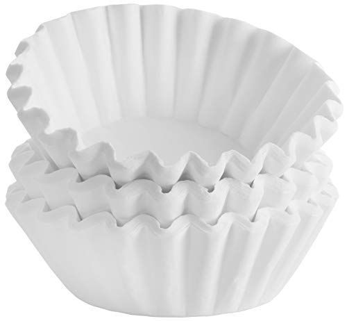  Large 12-Cup Coffee Filters - 500-Count (9.75" X 4.25") Tall Walled To Prevent Overflow - Chlorine Free White - Compatible With Bunn Commercial And Most 12-cup Home Machines - Made In The USA