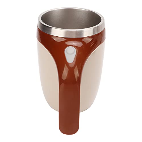  Magnetic Mixing Coffee Mug, Rapid Cooling Multifunctional Electric Stirring Cup 380ml Capacity For Home For Office