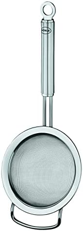 Rösle Stainless Steel Round Handle Kitchen Strainer, Fine Mesh, 7.9 Inch