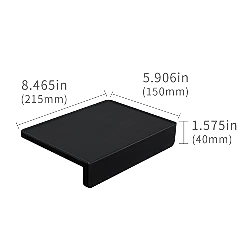  Espresso Tamping Mat, Coffee Tamper Mat, Black Silicone Food Grade Pad, 8Inch X 6Inch Coffee Tamp Station, Espresso Accessory, Waterproof And Heat Resistant
