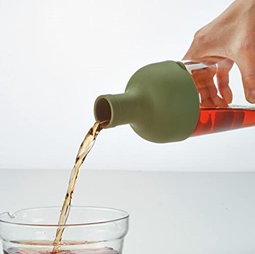 Hario Filter-In Cold Brew Tea Bottle Cold Brew Tea Maker 750mL, Olive Green