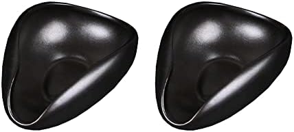 2pcs Ceramic Coffee Scoops Coffee Bean Weighing Bowls Coffee Powder Spoon
