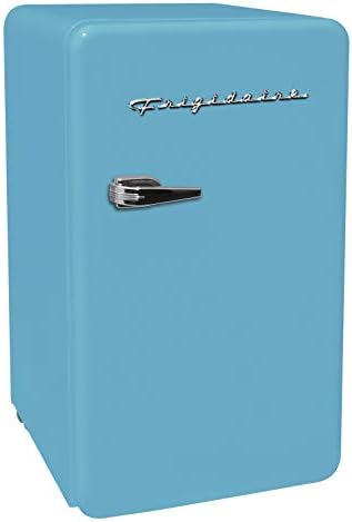 FRIGIDAIRE EFR372-PINK 3.2 Cu Ft Pink Retro Compact Rounded Corner Premium Mini Fridge & Keurig K-Mini Coffee Maker, Single Serve K-Cup Pod Coffee Brewer, 6 To 12 Oz. Brew Sizes, Dusty Rose