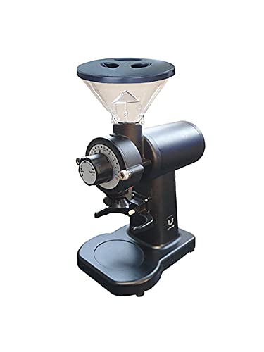  070s Electric Coffee Grinder (110~220v) / Flat Stainless Steel Burr 60mm / 20 Steps Can Be Set (Black)(Made In Korea)