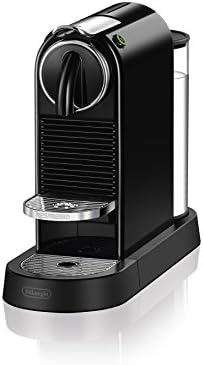 Nespresso CitiZ Coffee And Espresso Machine By De'Longhi With Milk Frother, Black