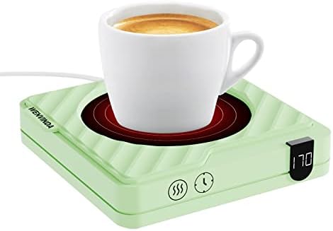  Coffee Mug Warmer&Coffee Warmer For Desk Auto Shut Off, Coffee Cup Warmer For Desk With 3 Temperature Setting, Cup Warmer For Coffee/Milk/Tea/Beverage/Chocolate, Smart Coffee Mug Warmer For Desk