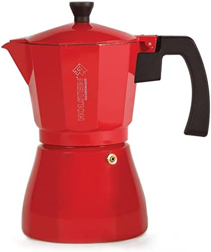  6 Cup Aluminum Espresso Maker, Mint - Great Tasting Traditional Espresso Coffee In Minutes