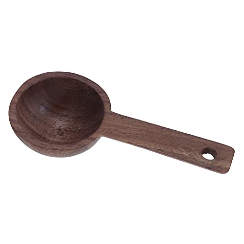  Coffee Spoon, Wooden Tablespoon Measuring Spoon Walnut Teaspoon Coffee Accessories For Coffee Tea Sugar Dlour Spices(1 Pc)