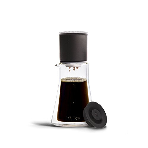  Stagg [XF] Pour-Over Coffee Maker Set - Kit Includes Stagg [XF] Pour-Over Dripper, Stagg Double Wall Glass Carafe, And 30 Paper Filters