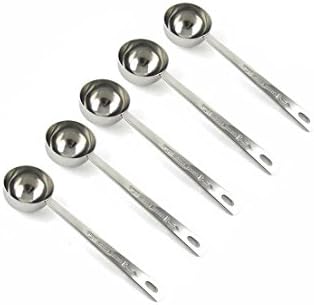  Stainless Steel 1 Tablespoon Measuring Coffee Scoop Spoon, Set Of 3