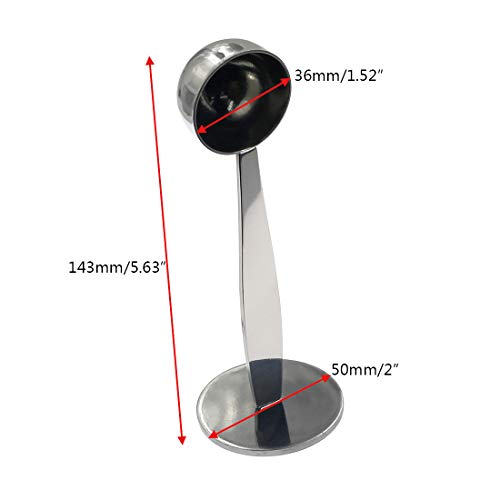  2-in-1 Coffee Scoop Stainless Steel Measuring And Tamping Coffee Spoon(15ml)-1pc