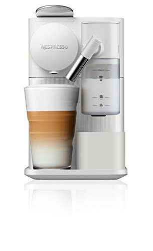 Nespresso Lattissima One Coffee And Espresso Maker By De'Longhi, 1000 Milliliters, Porcelain White
