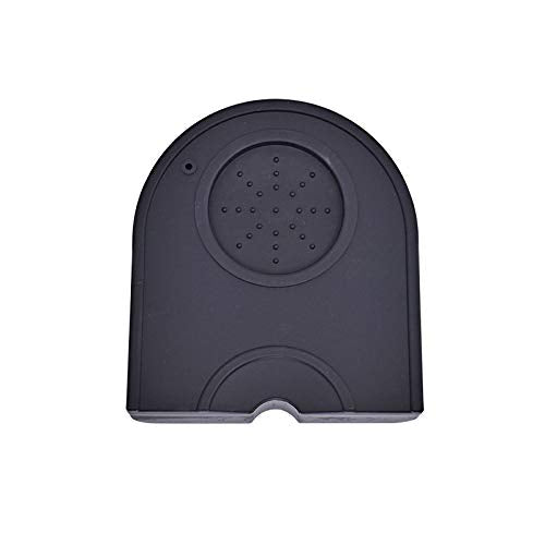  Coffee Tamper Mat Holder Pad Small - DGQ Silicone Espresso Tamping Mat Black Anti Slip Corner Tamping Pad
