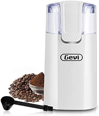  Coffee Grinder Electric, Portable Coffee Grinder Small, 12 Cup/3oz Spice Grinder For Spices And Seeds, Nut, Grain, Dry Herb, Removable Bowl, 150W