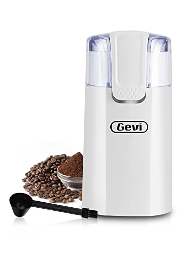  Coffee Grinder Electric, Portable Coffee Grinder Small, 12 Cup/3oz Spice Grinder For Spices And Seeds, Nut, Grain, Dry Herb, Removable Bowl, 150W