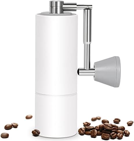 New -Chestnut C2 Fold Manual Coffee Grinder With Foldable Handle, Adjustable Stainless Steel Conical Burr Coffee Grinder, Hand Coffee Grinder For Pour Over Coffee, French Press, Dark Gray