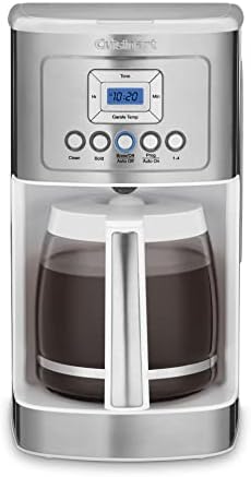 Cuisinart Coffee Maker, 14-Cup Glass Carafe, Fully Automatic For Brew Strength Control & 1-4 Cup Setting, Stainless Steel, DCC-3200P1
