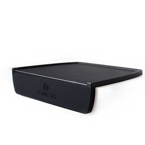 Corretto Espresso Tamping Mat - Luxury High-Grip And Food-Safe Black Silicone Corner Tamper And Packing Mat To Protect Your Worktop