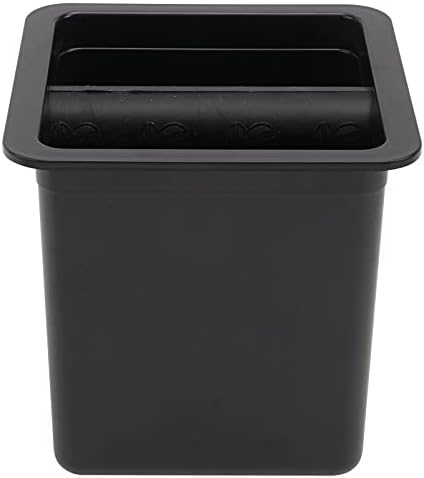  DOITOOL Espresso Coffee Maker Coffee Ground Bucket Black Coffee Knock Box Espresso Container Knock Box Manual Grinder Home Coffee For Home Shop Kitchen Office Bar Barista Expresso Coffee