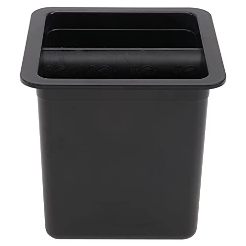  DOITOOL Espresso Coffee Maker Coffee Ground Bucket Black Coffee Knock Box Espresso Container Knock Box Manual Grinder Home Coffee For Home Shop Kitchen Office Bar Barista Expresso Coffee