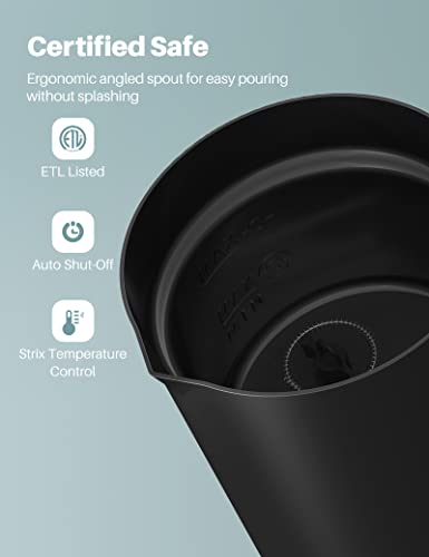  Milk Frother,Electric Foam Maker Stainless Steel Milk Steamer With Hot&Cold Milk Functionality Automatic Foam Electric Milk Warmer Silent Operation For Coffee, Latte, Hot Chocolates, Cappuccino