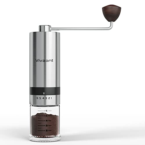  Manual Coffee Grinder — Hand Coffee Grinder With Adjustable Dragon Tooth Stainless Steel Conical Burr, No-Power, Manual Coffee Grinder For Drip Coffee, Espresso, French Press, And More!