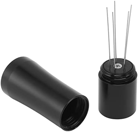  Coffee Stirrer With Needle Easy Clean Coffee Dispense Tool Comfortable Matte Finish For Home (Dark Grey)