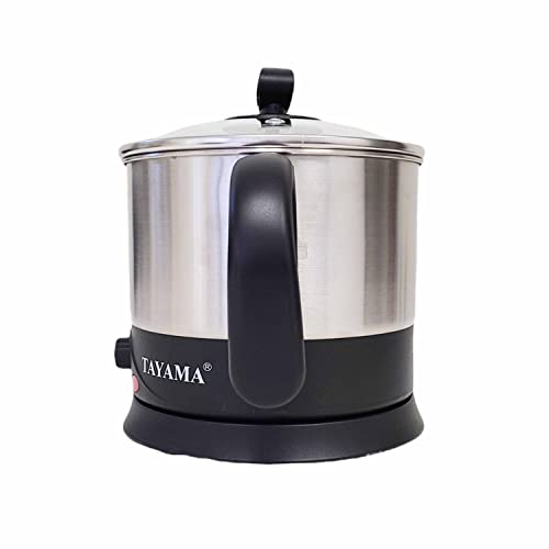  Ayama Noodle Cooker & Water Kettle 1 Liter (4-Cup), Stainless Steel (EPC-01R)