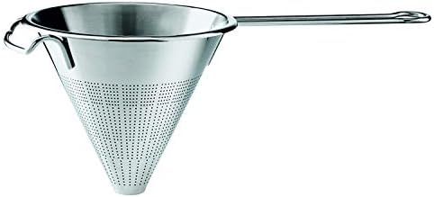 Rösle Stainless Steel Round Handle Kitchen Strainer, Fine Mesh, 7.9 Inch