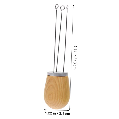  Uonlytech Coffee Cloth Needle Handheld Coffee Mixer Espresso Mixer Coffee Stirrer Egg Scrambler Hand Mixer Espresso Shots Espresso Stirrer Espresso Coffee Stirrer